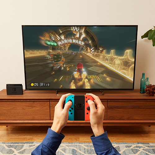 Switch im TV-Modus mit Joy-Cons