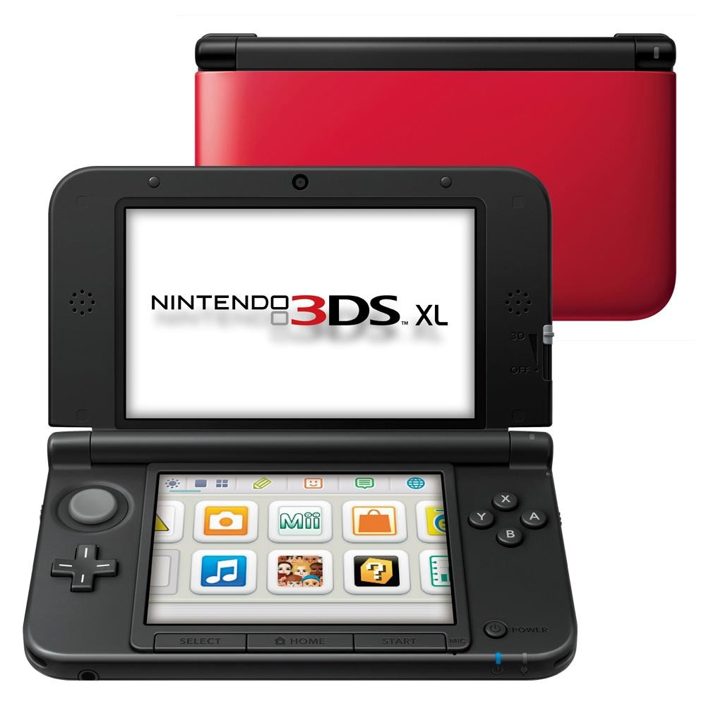 Nintendo 3DS XL Rot/Schwarz