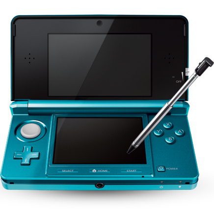 Nintendo 3DS Aqua Blue