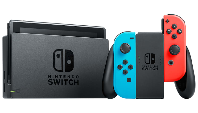 Nintendo Switch (Joy-Con blau/rot)