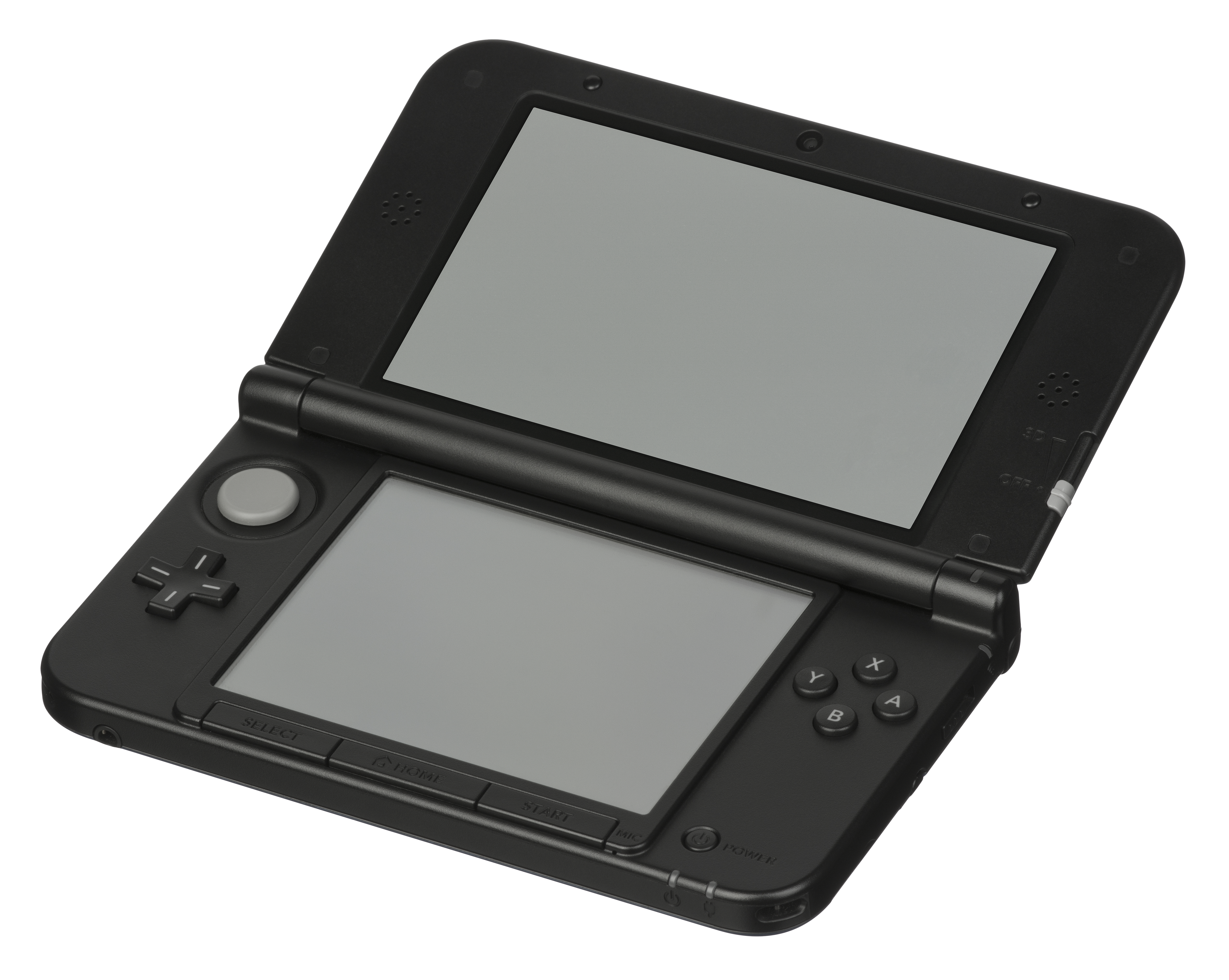 Nintendo 3DS XL aufgeklappt